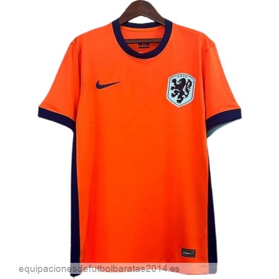 Nuevo Tailandia 1ª Camiseta Holanda 2024 Naranja Baratas